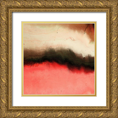 Bedrock Gold Ornate Wood Framed Art Print with Double Matting by Kimberly, Allen