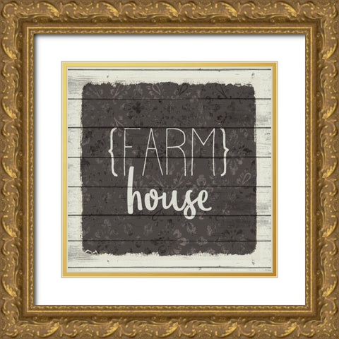 Farm Life 2 Gold Ornate Wood Framed Art Print with Double Matting by Kimberly, Allen