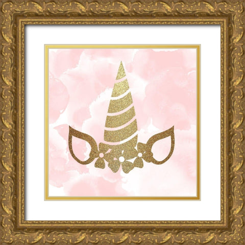 Born to Be 3 Gold Ornate Wood Framed Art Print with Double Matting by Kimberly, Allen