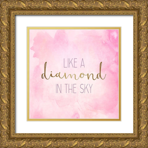 A Princess 4 Gold Ornate Wood Framed Art Print with Double Matting by Kimberly, Allen