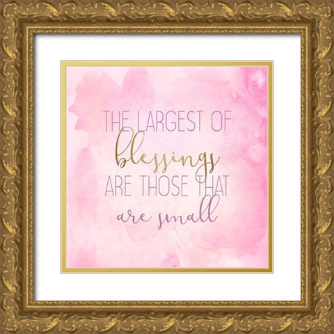 A Princess 3 Gold Ornate Wood Framed Art Print with Double Matting by Allen, Kimberly