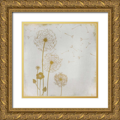 Make a Wish 2 Gold Ornate Wood Framed Art Print with Double Matting by Allen, Kimberly