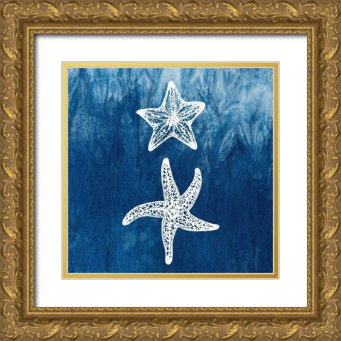 Our Sails 3 Gold Ornate Wood Framed Art Print with Double Matting by Kimberly, Allen