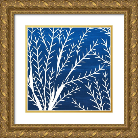 Salt and Sea 3 Gold Ornate Wood Framed Art Print with Double Matting by Kimberly, Allen