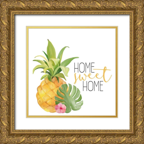 Be Sweet 6 Gold Ornate Wood Framed Art Print with Double Matting by Kimberly, Allen