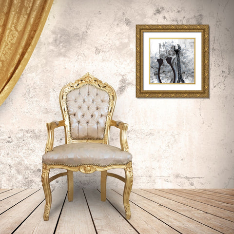 Tools 1 Gold Ornate Wood Framed Art Print with Double Matting by Kimberly, Allen