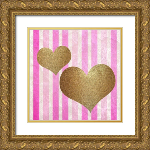 Paris Idea 3 Gold Ornate Wood Framed Art Print with Double Matting by Allen, Kimberly