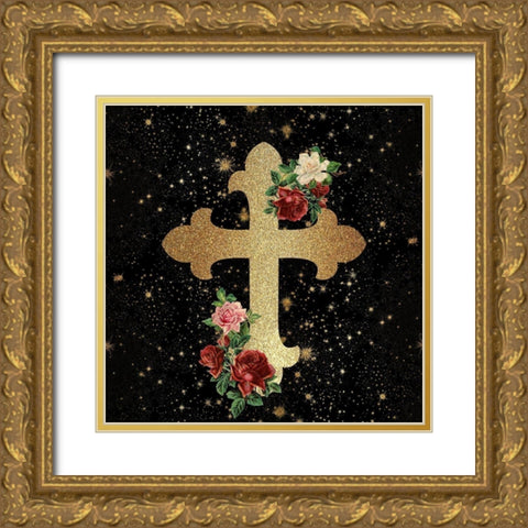 Saint 2 Gold Ornate Wood Framed Art Print with Double Matting by Allen, Kimberly