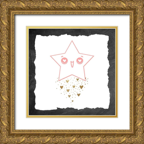 Twinkle 2 Gold Ornate Wood Framed Art Print with Double Matting by Allen, Kimberly