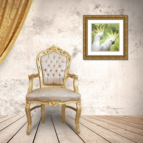 Two Gold Ornate Wood Framed Art Print with Double Matting by Allen, Kimberly