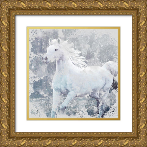 Free Gold Ornate Wood Framed Art Print with Double Matting by Allen, Kimberly