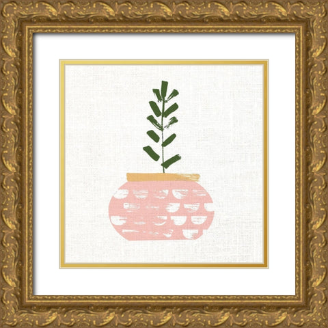 Simple 1 Gold Ornate Wood Framed Art Print with Double Matting by Allen, Kimberly