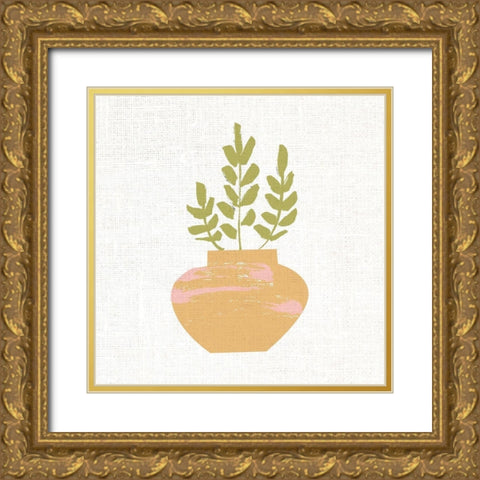 Simple 2 Gold Ornate Wood Framed Art Print with Double Matting by Allen, Kimberly