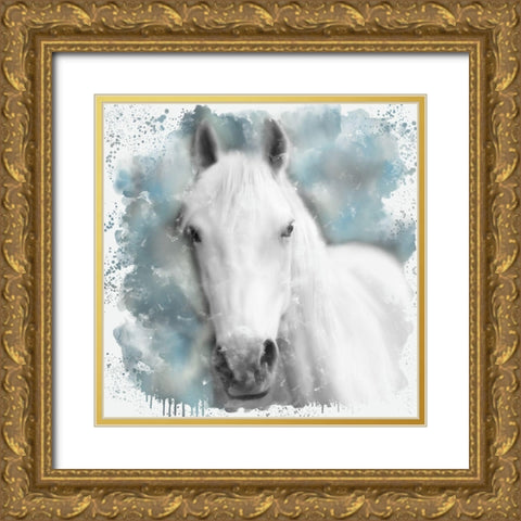 Dreamer Gold Ornate Wood Framed Art Print with Double Matting by Allen, Kimberly