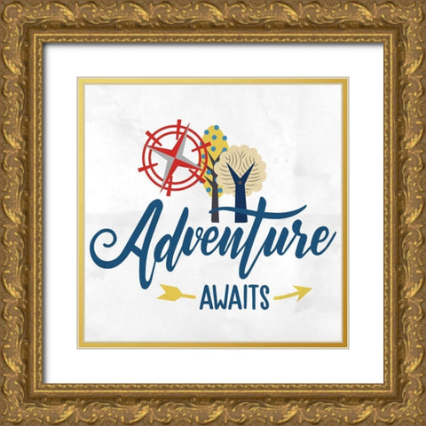 Explore More 2 Gold Ornate Wood Framed Art Print with Double Matting by Allen, Kimberly