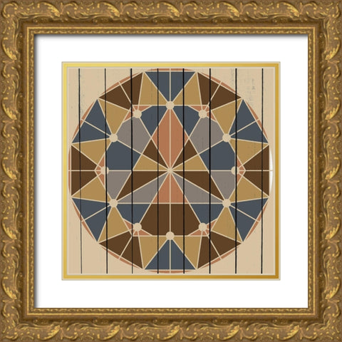 Global Star 3 Gold Ornate Wood Framed Art Print with Double Matting by Allen, Kimberly