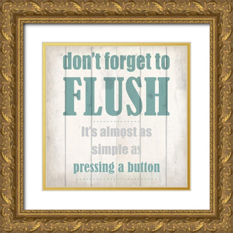 Flush Gold Ornate Wood Framed Art Print with Double Matting by Kimberly, Allen