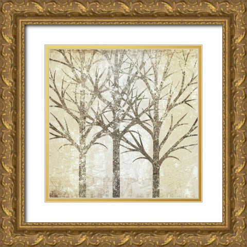 Gilded 1 Gold Ornate Wood Framed Art Print with Double Matting by Allen, Kimberly