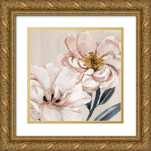 Spring Bloom 1 Gold Ornate Wood Framed Art Print with Double Matting by Allen, Kimberly