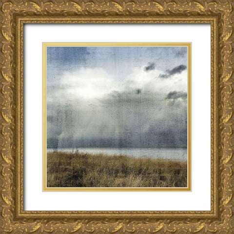 Misty Mood Gold Ornate Wood Framed Art Print with Double Matting by Allen, Kimberly