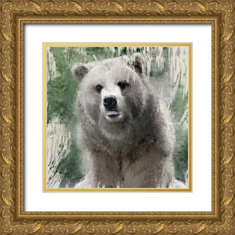 Wildlife 1 Gold Ornate Wood Framed Art Print with Double Matting by Allen, Kimberly