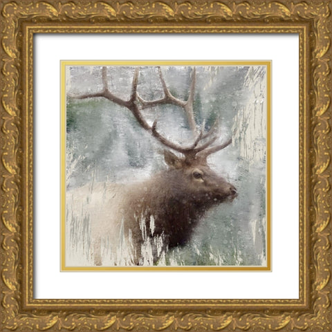 Wildlife 2 Gold Ornate Wood Framed Art Print with Double Matting by Allen, Kimberly