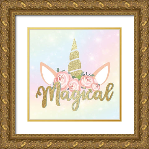 Magical 1 Gold Ornate Wood Framed Art Print with Double Matting by Allen, Kimberly