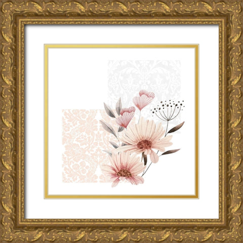Always Blessed 2 Gold Ornate Wood Framed Art Print with Double Matting by Allen, Kimberly