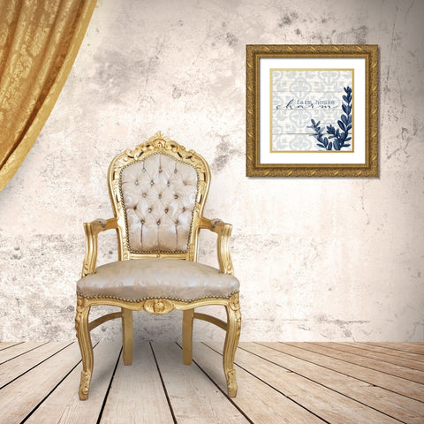 Cozy 2 Gold Ornate Wood Framed Art Print with Double Matting by Allen, Kimberly