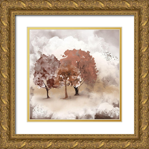 Distance 1 Gold Ornate Wood Framed Art Print with Double Matting by Allen, Kimberly