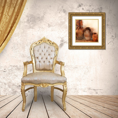 Claymaker Gold Ornate Wood Framed Art Print with Double Matting by Allen, Kimberly