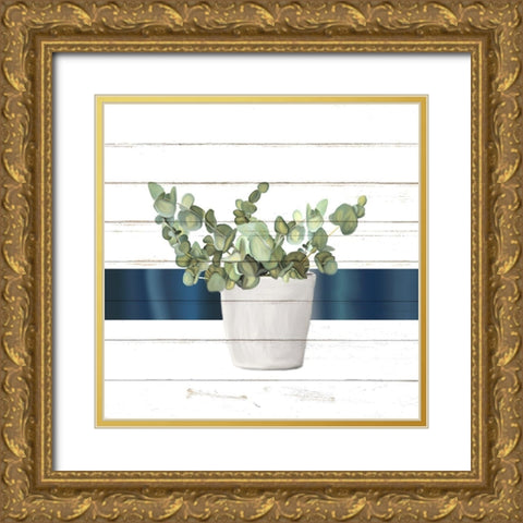 Pots 1 Gold Ornate Wood Framed Art Print with Double Matting by Allen, Kimberly