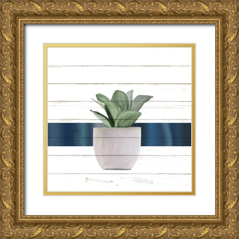 Pots 2 Gold Ornate Wood Framed Art Print with Double Matting by Allen, Kimberly