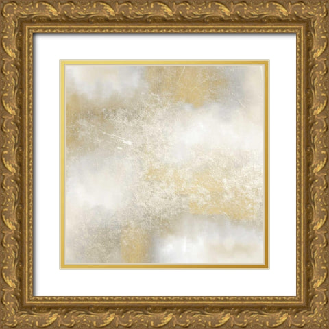 Golden Lights Gold Ornate Wood Framed Art Print with Double Matting by Allen, Kimberly