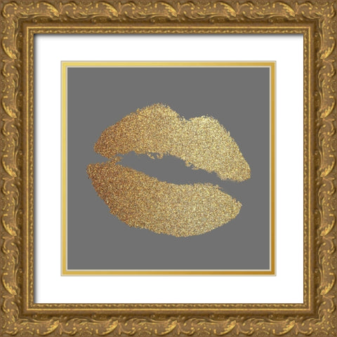 Fashionista 7 Gold Ornate Wood Framed Art Print with Double Matting by Allen, Kimberly