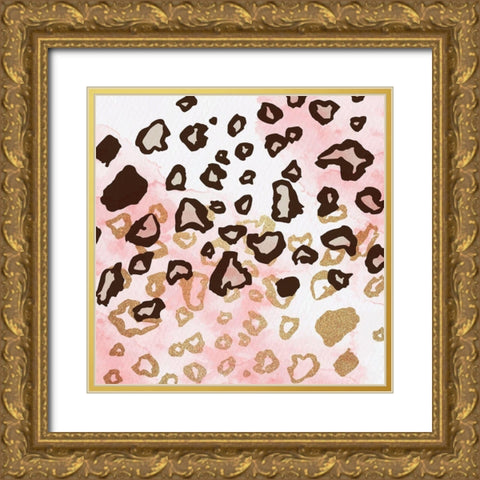 Glam Animal 2 Gold Ornate Wood Framed Art Print with Double Matting by Allen, Kimberly