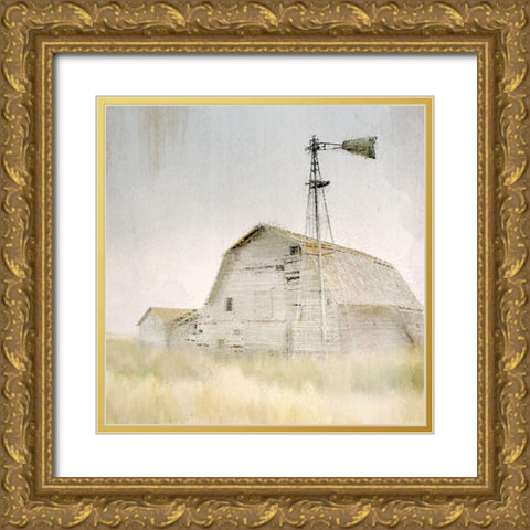 Lone Gold Ornate Wood Framed Art Print with Double Matting by Allen, Kimberly