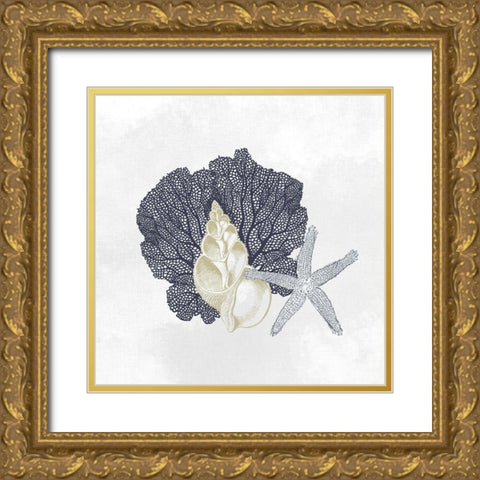 As Free 2 Gold Ornate Wood Framed Art Print with Double Matting by Allen, Kimberly