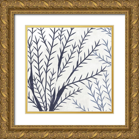 As Free 3 Gold Ornate Wood Framed Art Print with Double Matting by Allen, Kimberly