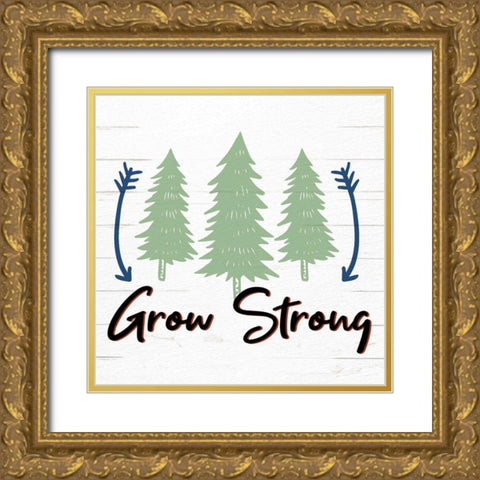 Have Fun 4 Gold Ornate Wood Framed Art Print with Double Matting by Allen, Kimberly