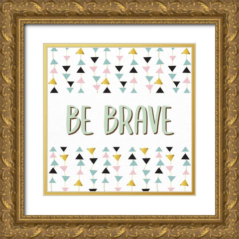 Be Silly 2 Gold Ornate Wood Framed Art Print with Double Matting by Allen, Kimberly