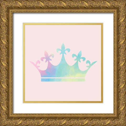 Crown Gold Ornate Wood Framed Art Print with Double Matting by Allen, Kimberly