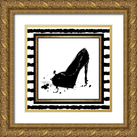 Love Fashion 2 Gold Ornate Wood Framed Art Print with Double Matting by Allen, Kimberly