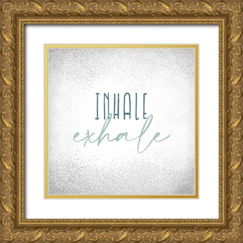 A Place 2 V2 Gold Ornate Wood Framed Art Print with Double Matting by Allen, Kimberly