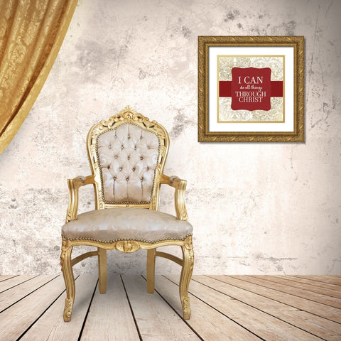 Your Needs 3 Gold Ornate Wood Framed Art Print with Double Matting by Allen, Kimberly
