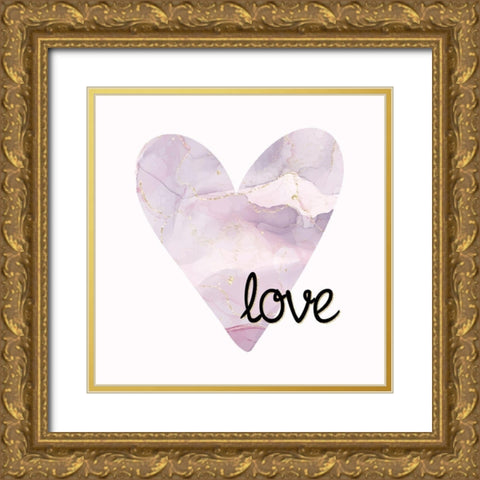 Within Her 2 V2 Gold Ornate Wood Framed Art Print with Double Matting by Allen, Kimberly