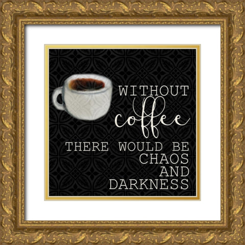 Rise 3 Gold Ornate Wood Framed Art Print with Double Matting by Allen, Kimberly