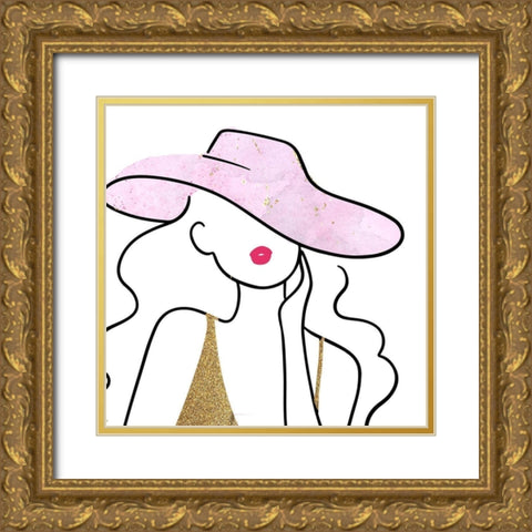 Amazing Beautiful 3 Gold Ornate Wood Framed Art Print with Double Matting by Allen, Kimberly