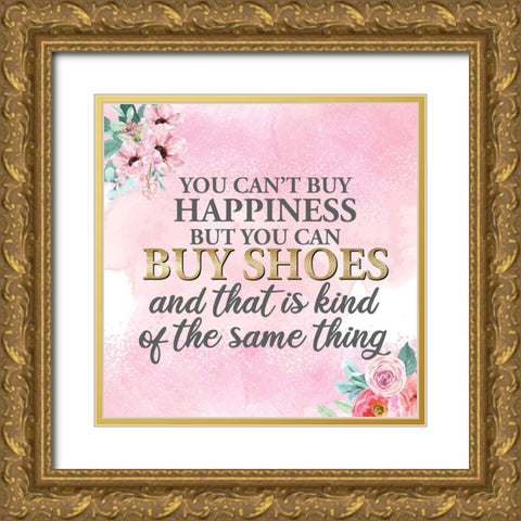 Elegance 3 Gold Ornate Wood Framed Art Print with Double Matting by Allen, Kimberly