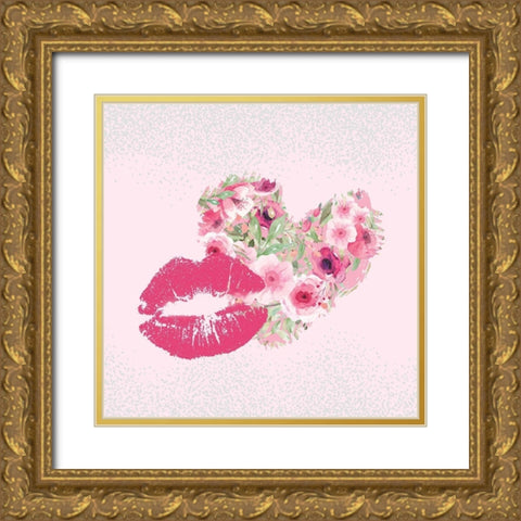 Paris Beauty 3 Gold Ornate Wood Framed Art Print with Double Matting by Allen, Kimberly